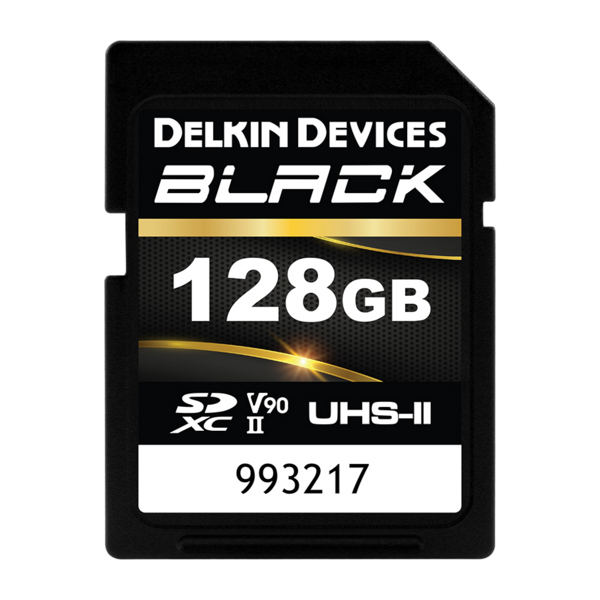 Delkin Devices 128GB BLACK UHS-II (V90) SDXC