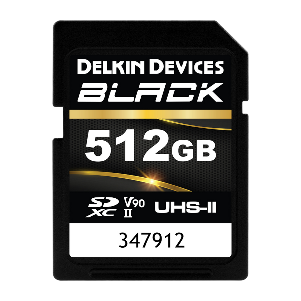 Delkin Devices 512GB BLACK UHS-II (V90) SDXC